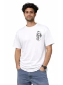 Custom Portrait Embroidery Oversized T-Shirt