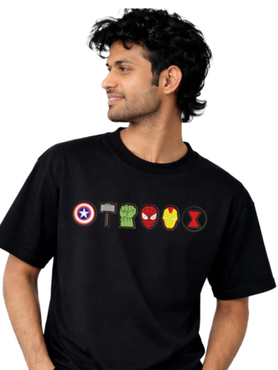 Marval Heros Embroidery Regular fit T-Shirt