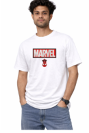 Marval Spiderman Embroidery Regular fit T-Shirt